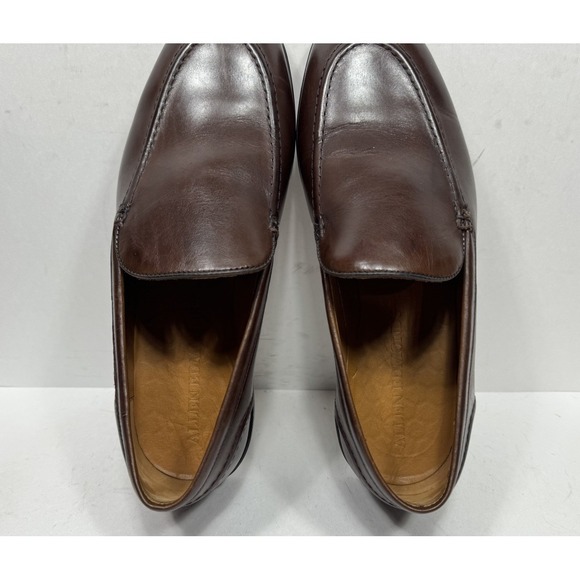 Allen Edmonds Randolph Venetian Loafers Men\'s Size 9 3E Brown Leather Shoe